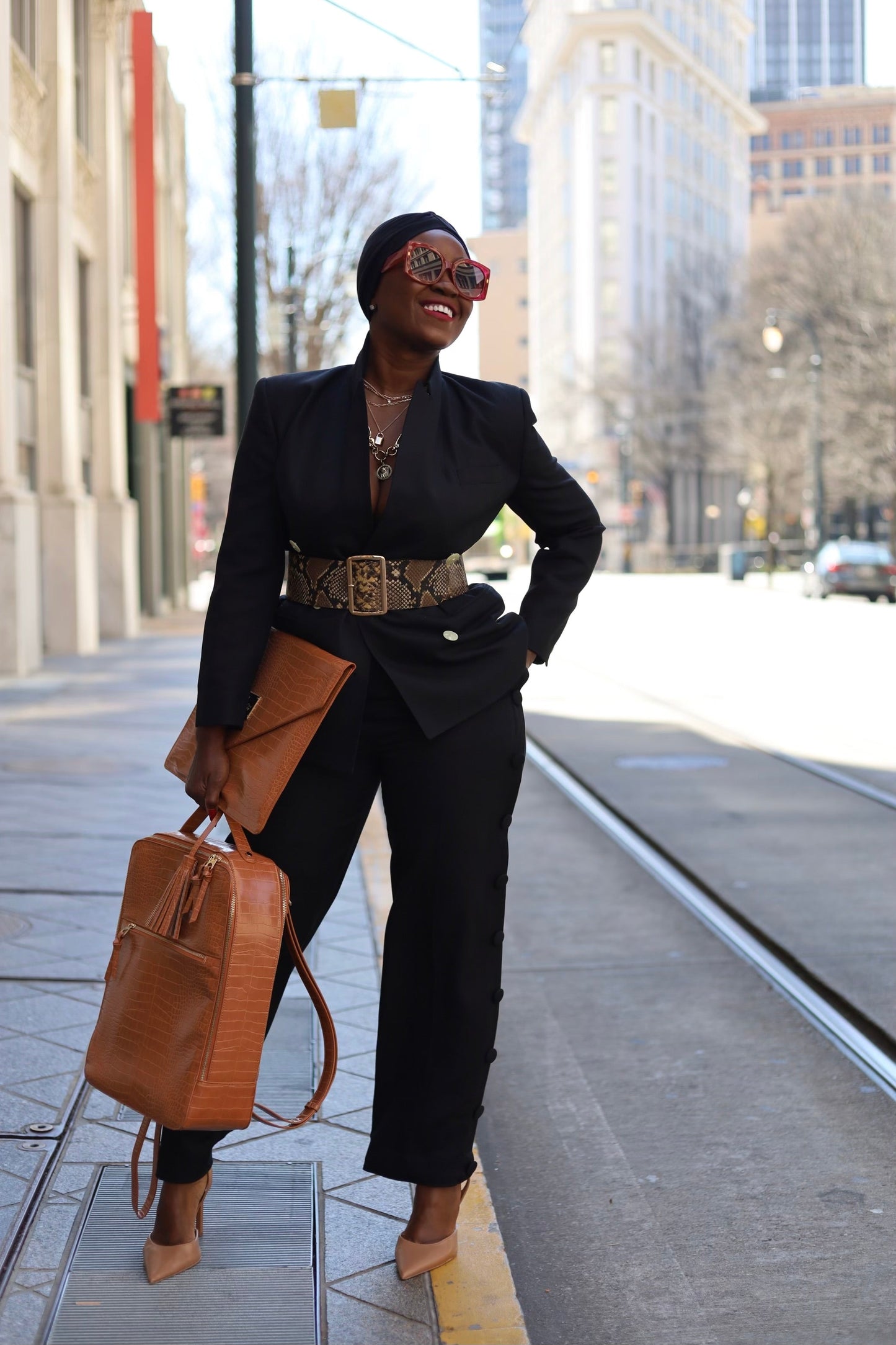 Camel Jordan Backpack