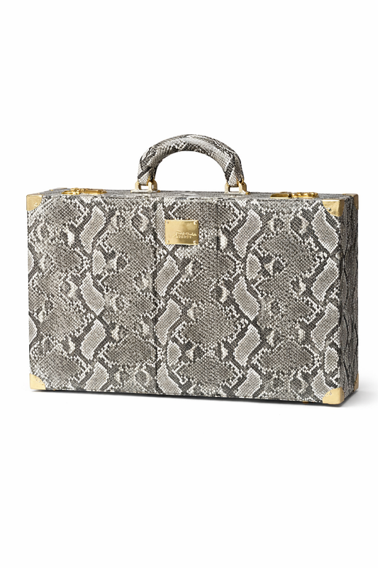 Black Multi Python Briefcase